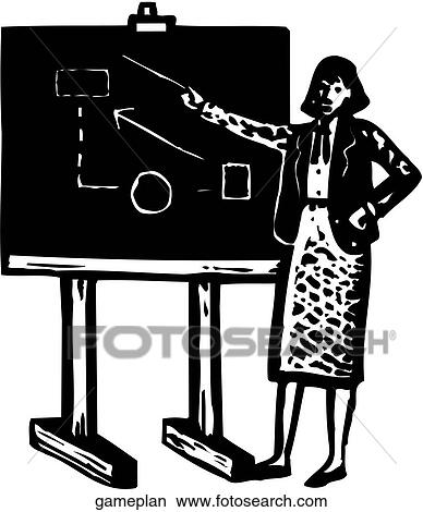 Game Plan View Large Clip Art Graphic Clipart - Game Plan. Fotosearch