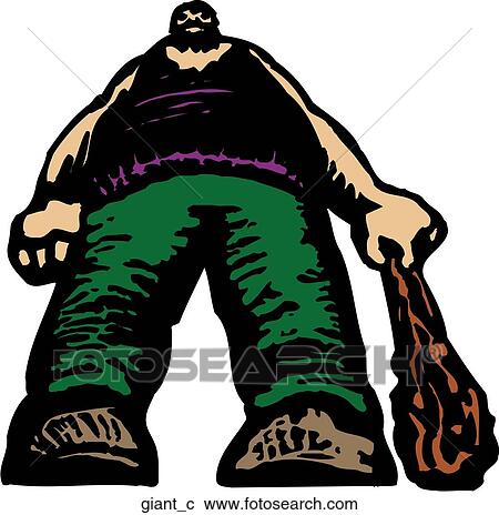 Giant View Large Clip Art Graphic Clipart - Giant. Fotosearch