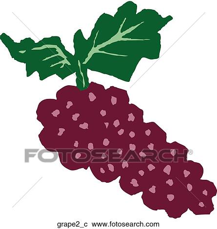 Grapes 2 View Large Clip Art Graphic Clipart - Grapes 2. Fotosearch