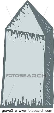 Grave 3 View Large Clip Art Graphic Clipart - Grave 3. Fotosearch