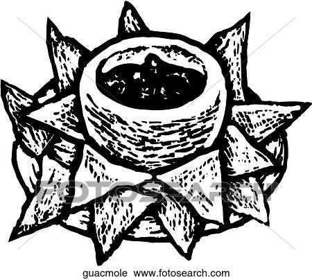Guacamole View Large Clip Art Graphic Clipart - Guacamole. Fotosearch
