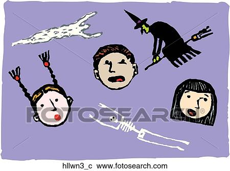 Halloween 3 View Large Clip Art Graphic Clipart - Halloween 3. Fotosearch