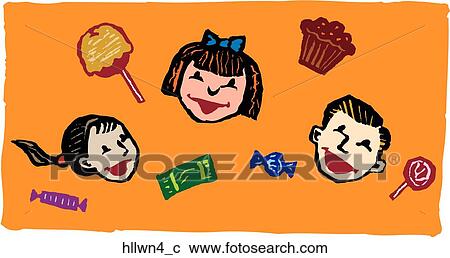 Halloween 4 View Large Clip Art Graphic Clipart - Halloween 4. Fotosearch