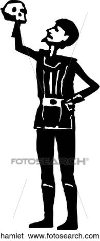 Clip Art - Hamlet. Fotosearch