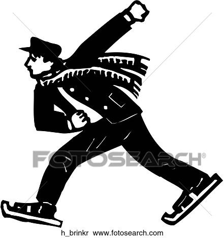 Clipart - Hans Brinker. Fotosearch