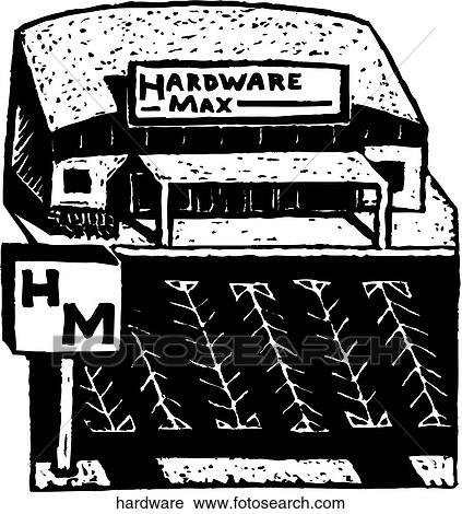 Clipart - Hardware Store. Fotosearch