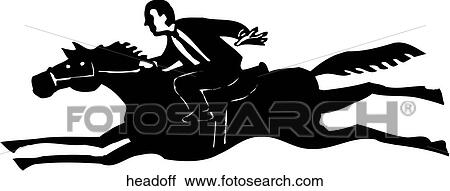 Clipart - Head Off. Fotosearch