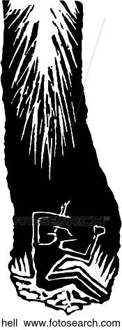Hell View Large Clip Art Graphic Clipart - Hell. Fotosearch