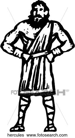 Hercules View Large Clip Art Graphic Clip Art - Hercules. Fotosearch