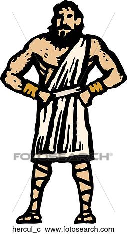 Hercules View Large Clip Art Graphic Clipart - Hercules. Fotosearch