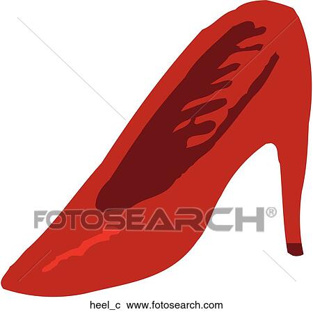 Clipart - High Heel. Fotosearch