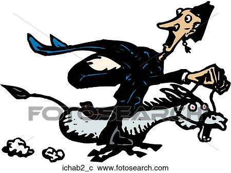 Ichabod Crane View Large Clip Art Graphic Clipart - Ichabod Crane. Fotosearch