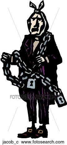 Jacob Marley View Large Clip Art Graphic Clipart - Jacob Marley. Fotosearch