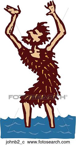 Clipart - John the Baptist. Fotosearch