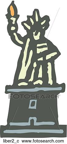 Clipart - Liberty 2. Fotosearch