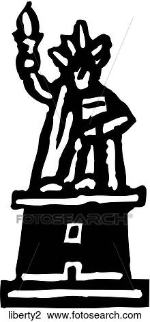 Clipart - Liberty 2. Fotosearch