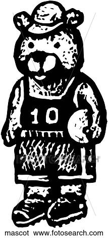 Mascot View Large Clip Art Graphic Clip Art - Mascot. Fotosearch