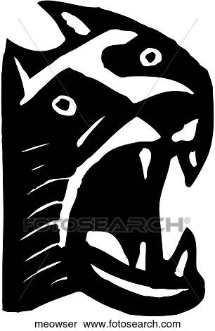 Meowser View Large Clip Art Graphic Clipart - Meowser. Fotosearch