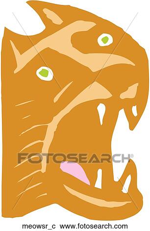 Clipart - Meowser. Fotosearch