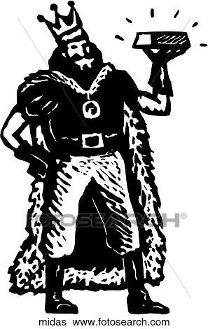Clip Art - Midas. Fotosearch
