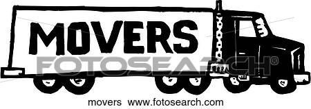 Clip Art - Movers. Fotosearch