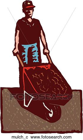 Clipart - Mulch. Fotosearch