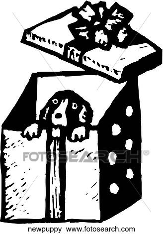 New Puppy View Large Clip Art Graphic Clip Art - New Puppy. Fotosearch