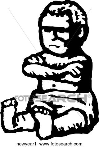 Clipart - New Year 1. Fotosearch