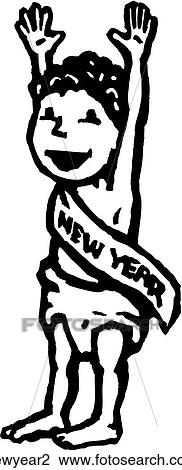 Clipart - New Year 2. Fotosearch