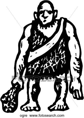 Ogre View Large Clip Art Graphic Clipart - Ogre. Fotosearch