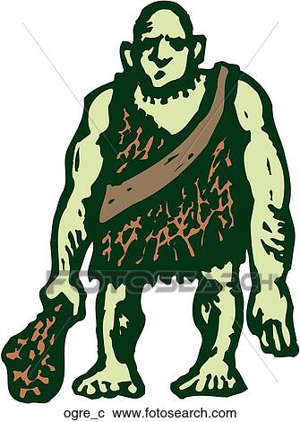 Clipart - Ogre. Fotosearch