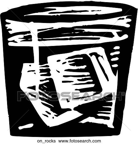 Clip Art - On the Rocks. Fotosearch