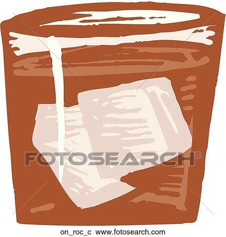 On the Rocks View Large Clip Art Graphic Clipart - On the Rocks. Fotosearch