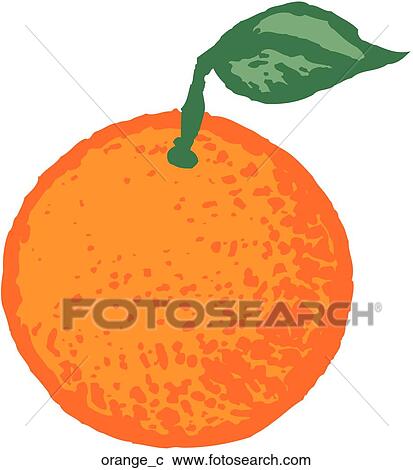 Clipart - Orange. Fotosearch