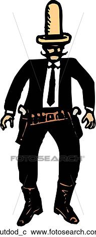 Clipart - Out of Dodge. Fotosearch