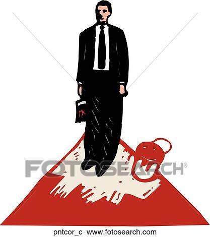 Painted Into a Corner View Large Clip Art Graphic Clipart - Painted Into a Corner. Fotosearch
