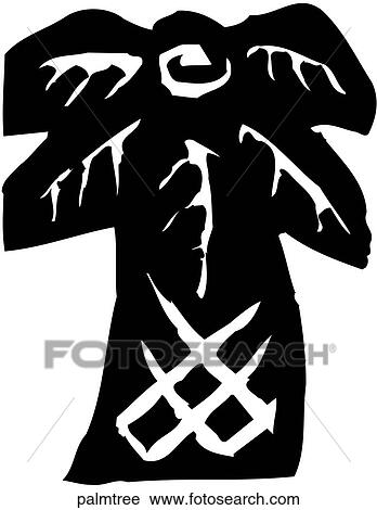 Clipart - Palm Tree. Fotosearch