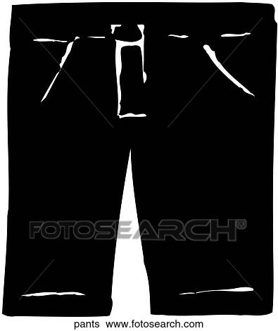 Clip Art - Pants. Fotosearch
