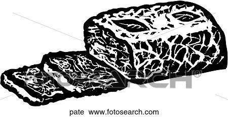 Pate View Large Clip Art Graphic Clipart - Pate. Fotosearch