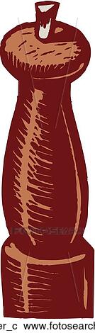 Pepper View Large Clip Art Graphic Clipart - Pepper. Fotosearch