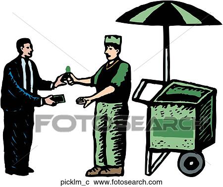 Clipart - Pickleman. Fotosearch