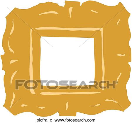 Picture Frame View Large Clip Art Graphic Clipart - Picture Frame. Fotosearch