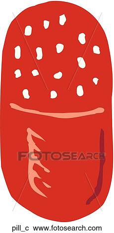 Pill View Large Clip Art Graphic Clipart - Pill. Fotosearch