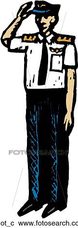 Clipart - Pilot. Fotosearch