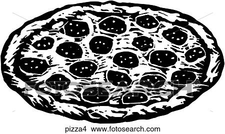 Clipart - Pizza 4. Fotosearch