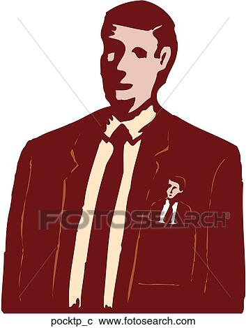 Clipart - Pocket Pal. Fotosearch