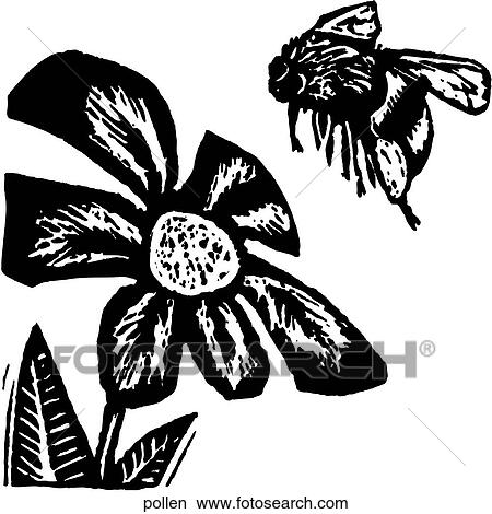 Pollen View Large Clip Art Graphic Clipart - Pollen. Fotosearch