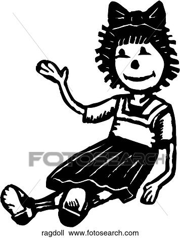 Ragdoll View Large Clip Art Graphic Clipart - Ragdoll. Fotosearch