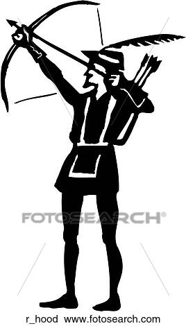 Robin Hood View Large Clip Art Graphic Clipart - Robin Hood. Fotosearch