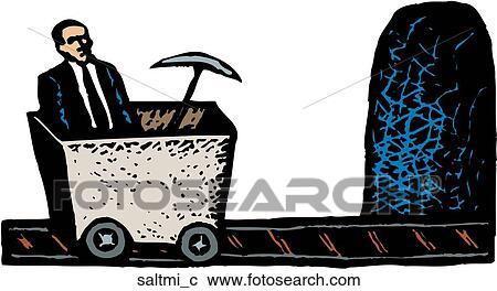 Clipart - Salt Mines. Fotosearch